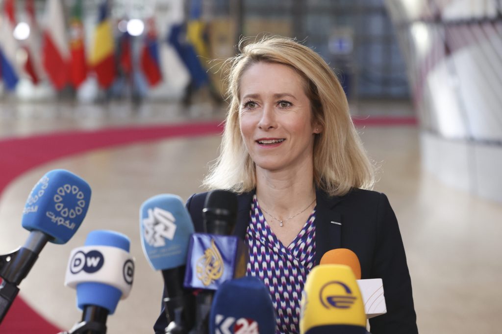 Kaja Kallas avertizeaza UE in legatura cu concesiile teritoriale ale Ucrainei numind cererile de teritoriu drept ghidul de negocieri al Rusiei