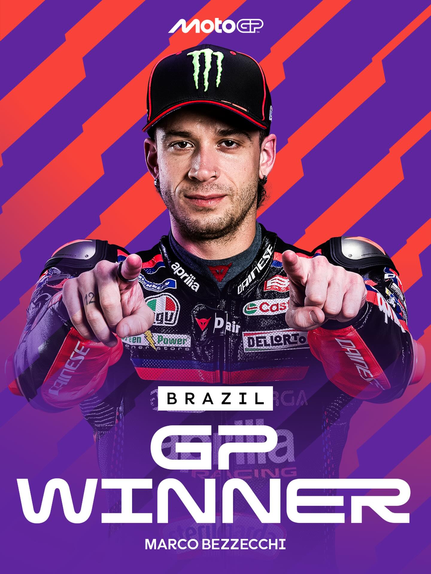Marco Bezzecchi castiga etapa din Brazilia la MotoGP Doua victorii in doua curse pentru riderul Aprilia