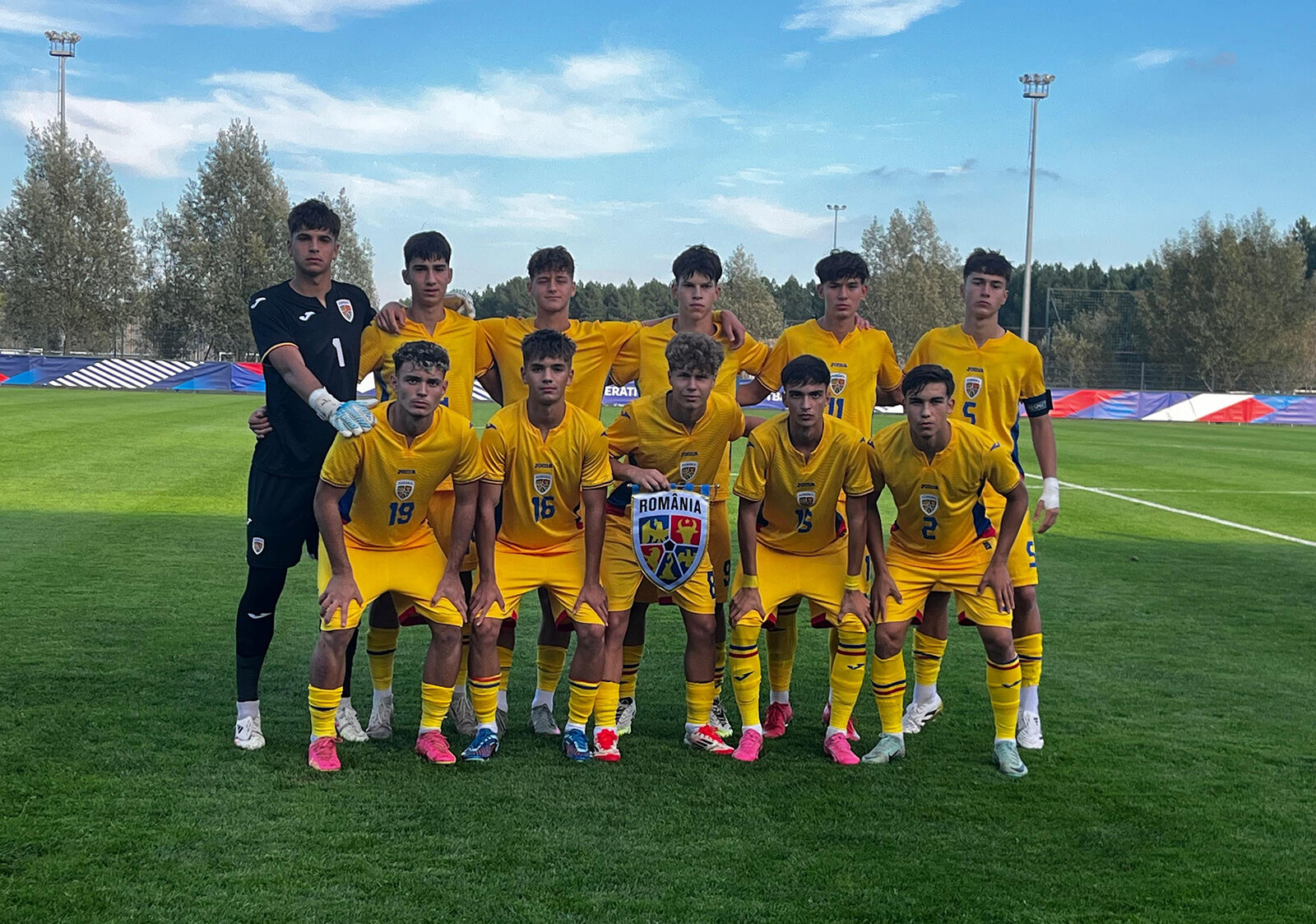 Selecionata U17 de fotbal participa in Italia pentru a obtine calificarea la Campionatul European 2026