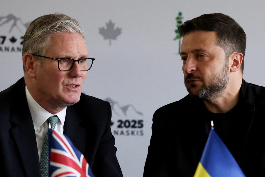 Starmer catre Zelenski Ucraina trebuie sa ramana o prioritate chiar si in contextul conflictului din Orientul Mijlociu