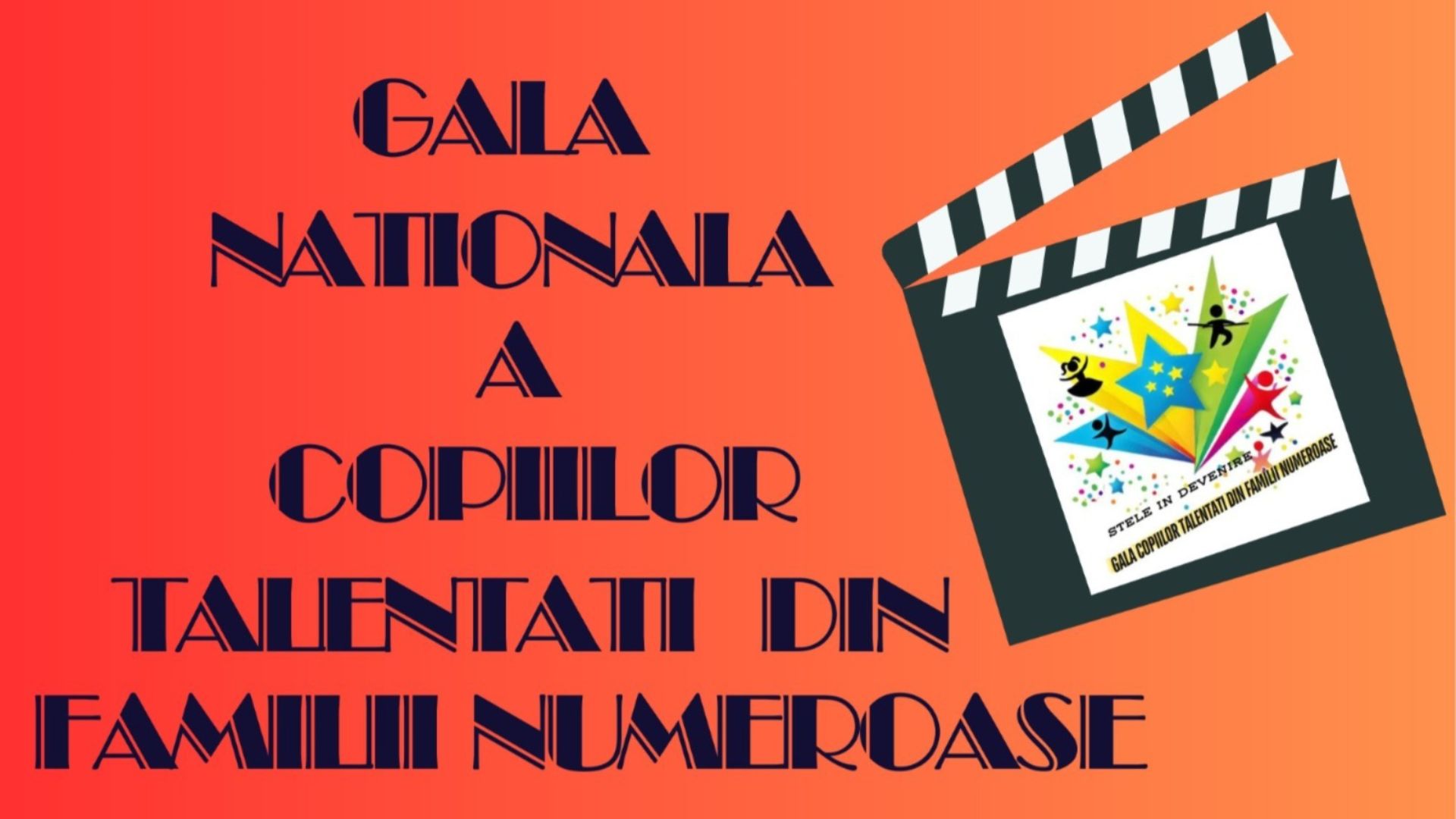 Talentul copiilor din familii numeroase se evidentiaza pe scena la Cluj Gala Nationala a Copiilor Talentati le ofera o oportunitate unica si premii in valoare de mii de lei