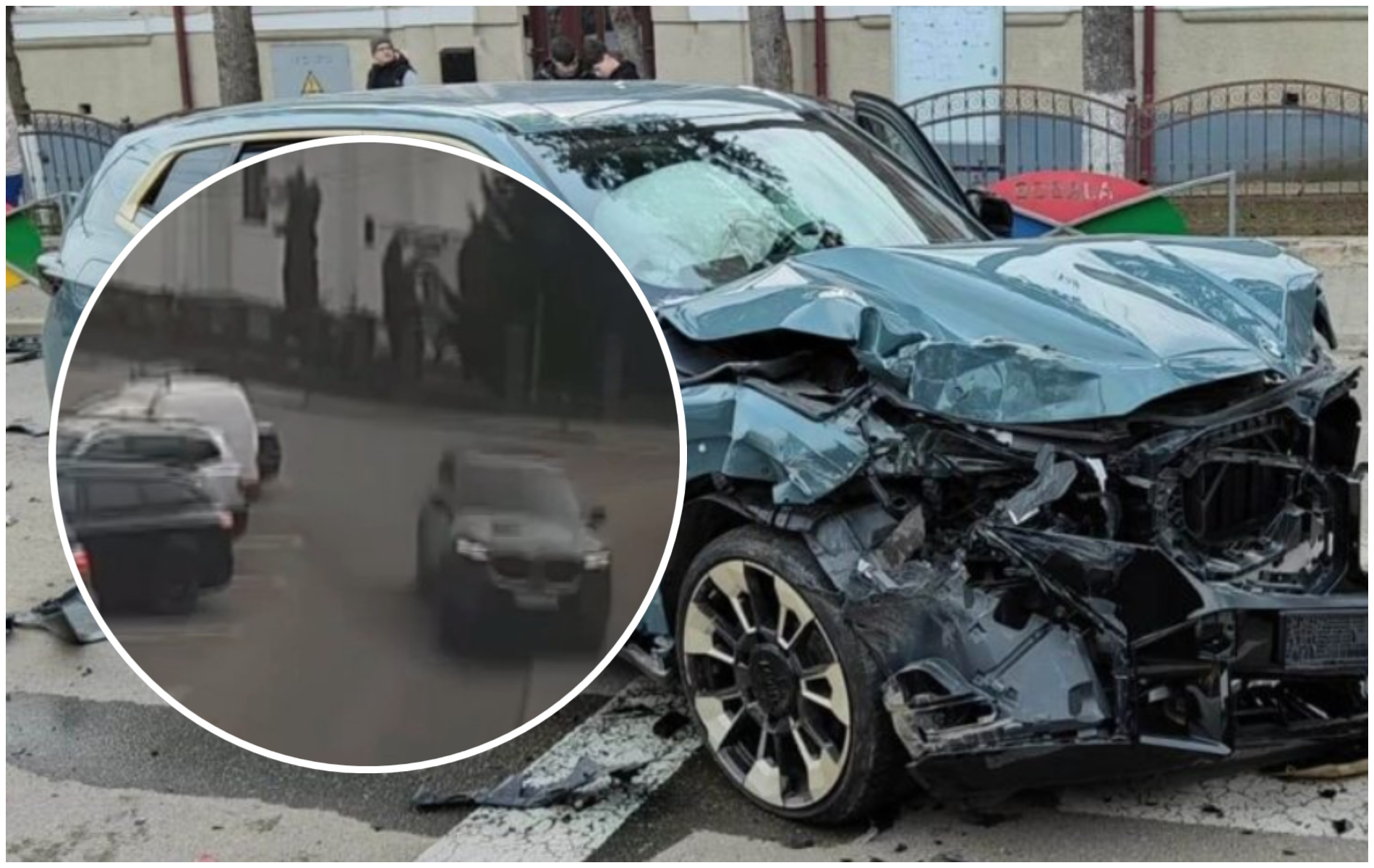 VIDEO La o saptamana dupa moartea Alettei un BMW a lovit un grup de oameni pe trotuar intr un alt oras Mai suntem in siguranta