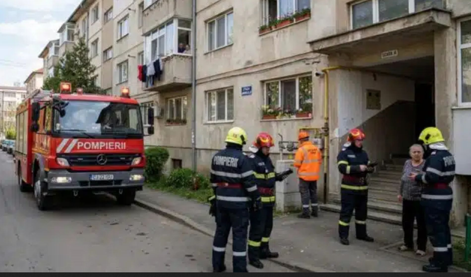 Alerta in prima zi de Paste Locatarii au apelat 112 alarmati de un miros puternic de gaz pe casa scarilor Cum s a evitat o tragedie
