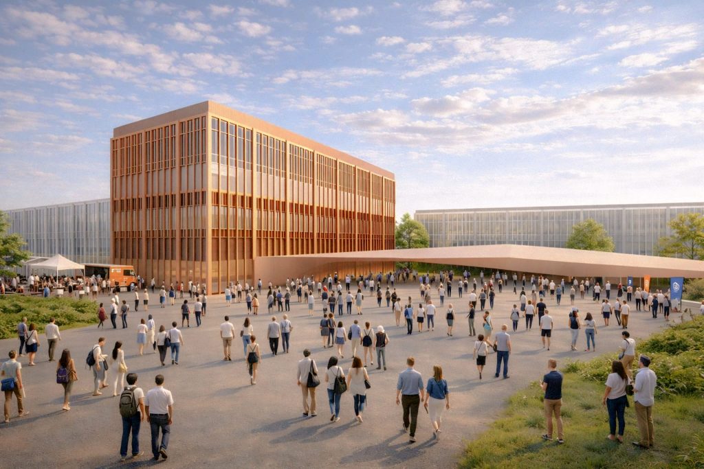 Cel mai mare centru de conferinte din Transilvania va fi construit la Cluj Complexul de 35000 mp va putea gazdui zeci de mii de persoane si va organiza sute de evenimente in fiecare an