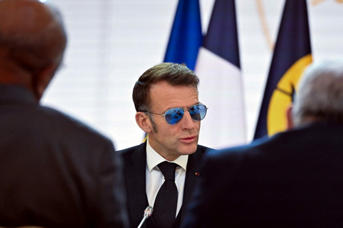 Macron sustine ca deschiderea Stramtorii Ormuz prin fortza este nerealista