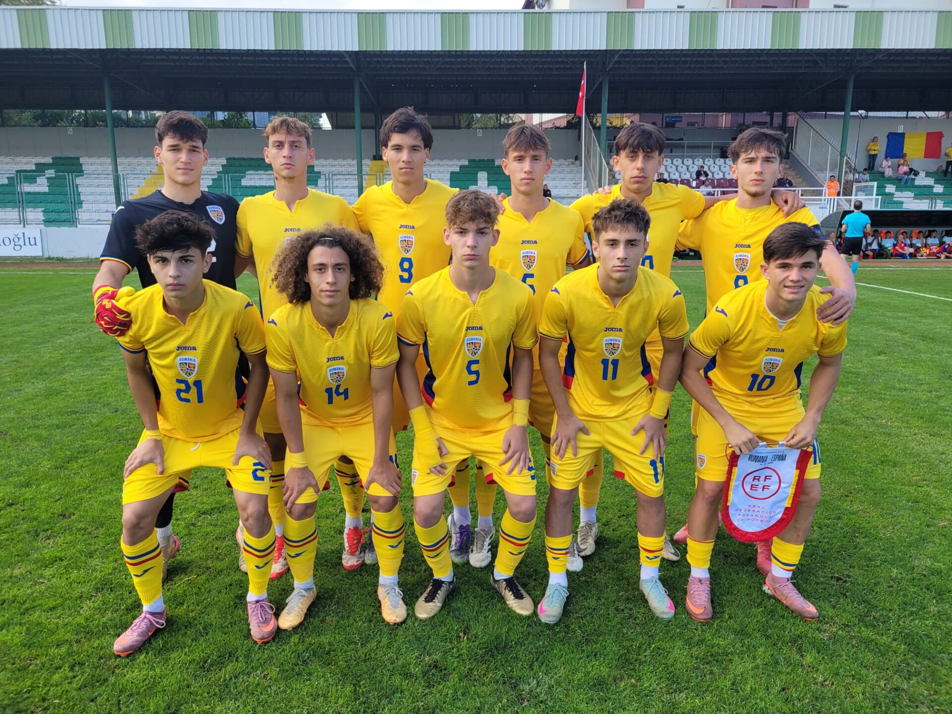 Romania obtine egal cu Danemarca si isi pastreaza sansele de calificare la Campionatul European de fotbal U19