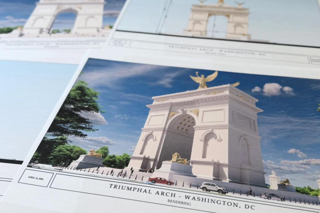 Trump vrea un arc de triumf la Washington de aproape trei ori mai inalt dect cel din Bucuresti