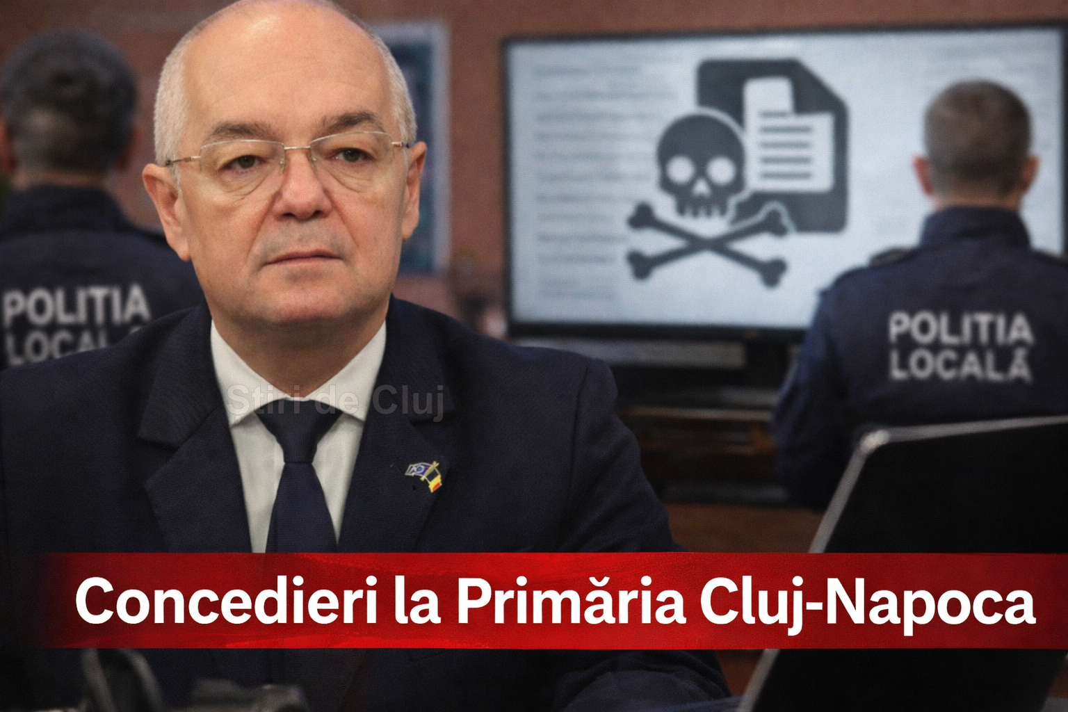 concedieri la primaria cluj napoca cati angajati vor ramane in primarie la politia locala si la evidenta populatiei masura drastica pentru emil boc