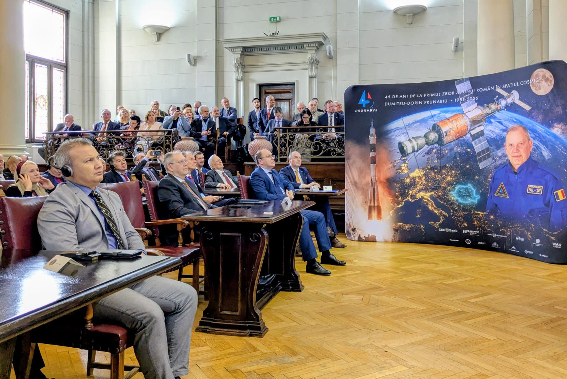Academia Romana celebreaza 45 de ani de la primul zbor al unui roman in spatiu