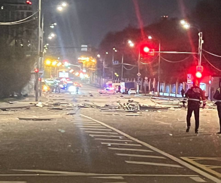 Atac cu drones in Moscova explozie la o cladire de apartamente