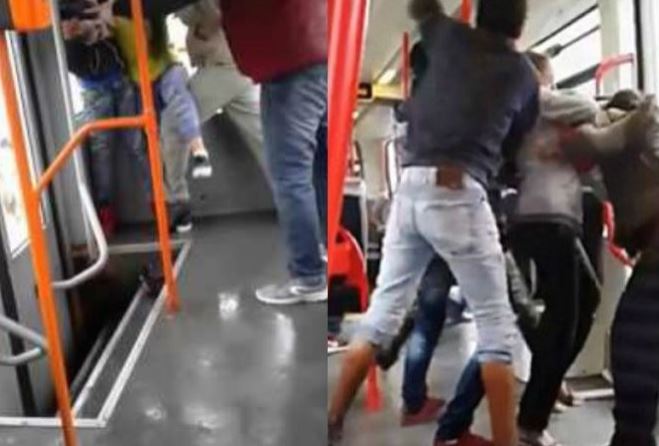Cluj Un batran cu un picior amputat a agresat o femeie in autobuz cu o carja A amenintat o cu moartea in fata politistilor Ce sanctiune a primit