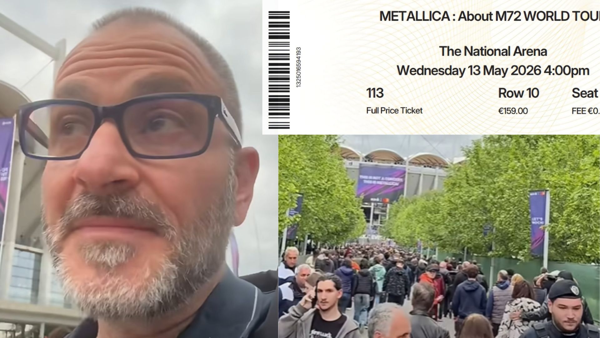 Fostul director al ANPC a cazut intr o capcana cu biletul la concertul Metallica