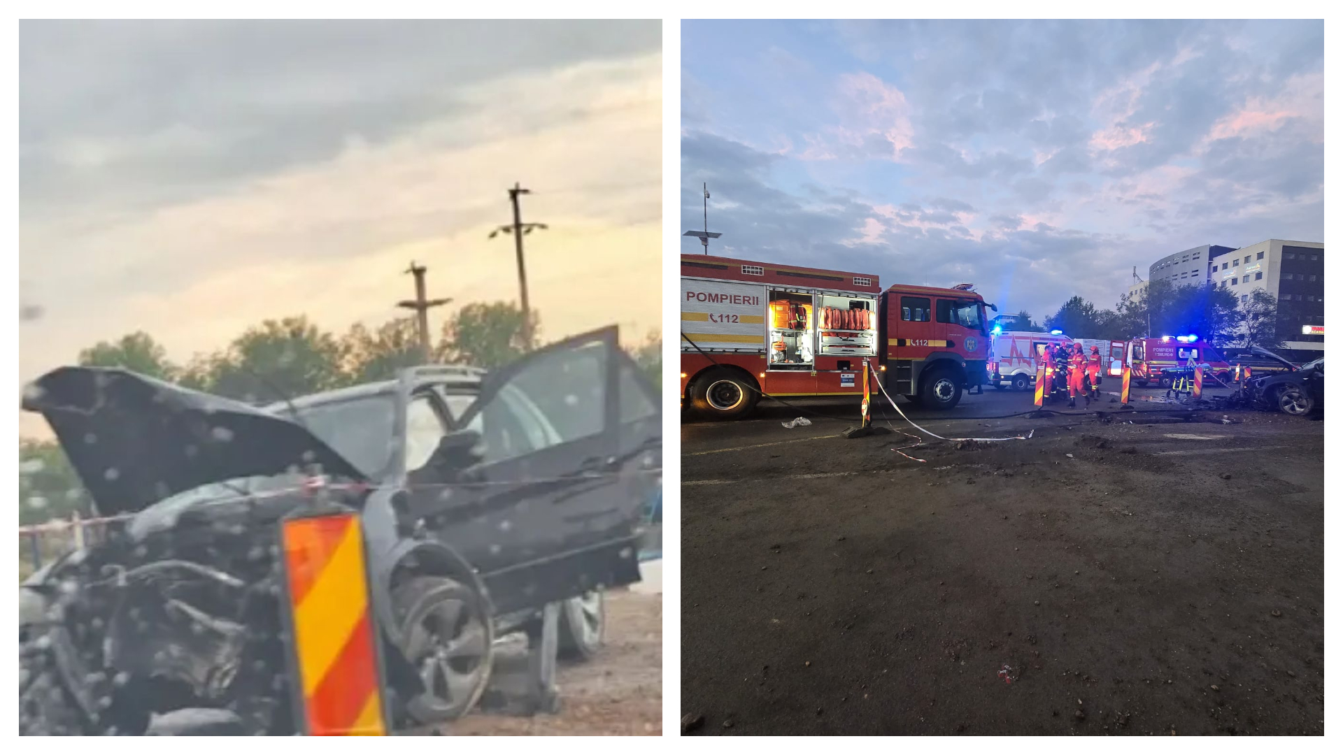 VIDEO. BMW-ul implicat în accidentul de la VIVO Cluj a fost distrus! Șoferul băut a izbit un parapet de beton. 2 VIDEO BMW ul implicat in accidentul de la VIVO Cluj a fost distrus Soferul baut a izbit un parapet de beton