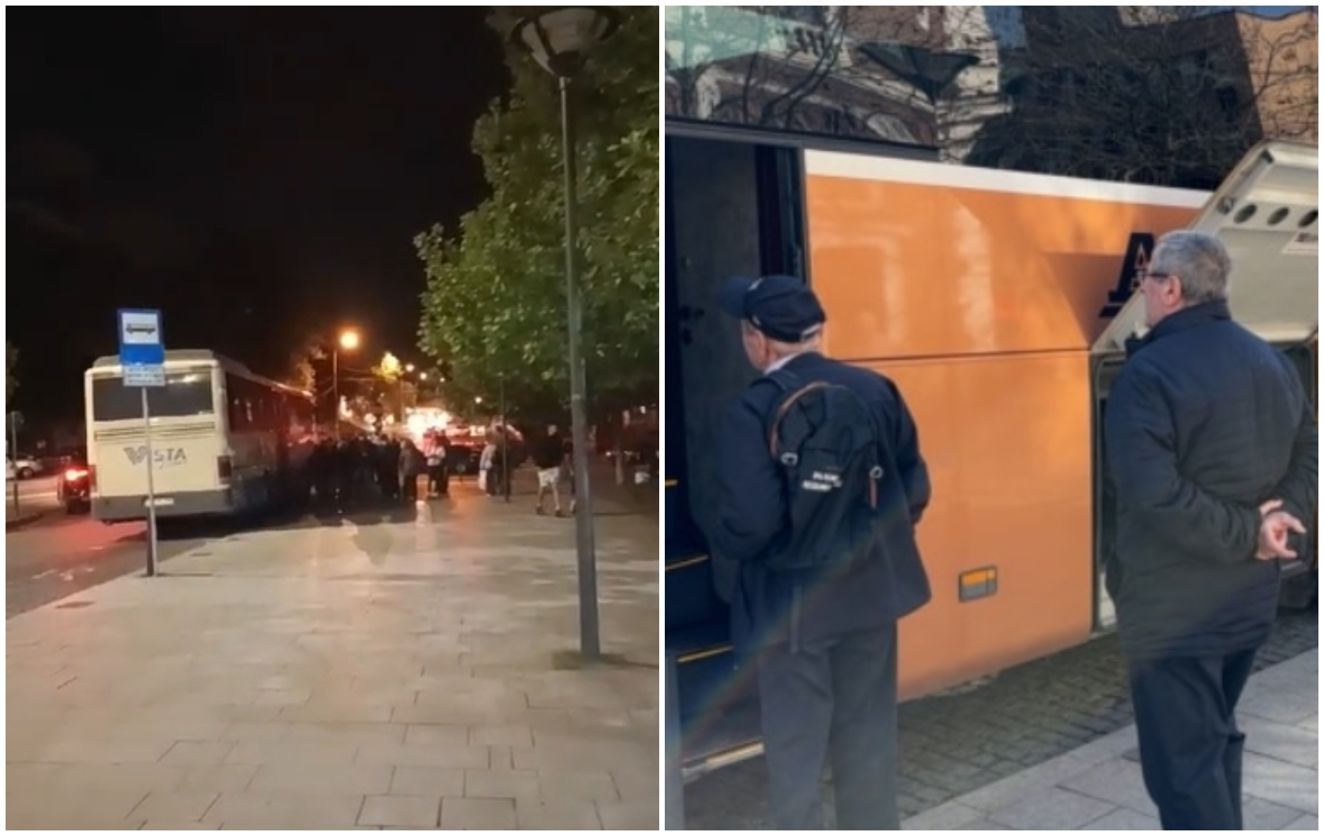 VIDEO Navetistii din Cluj sunt revoltati de autocarele CFR Ne tin in ploaie pana la 2240 si nu ne lasa sa asteptam in autobuz