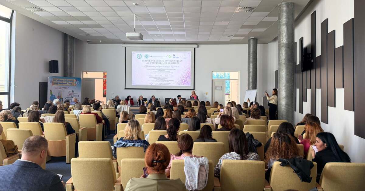 digitalizarea in logopedie specialisti din diverse judete sau adunat la timisoara pentru a discuta despre noile inovatii