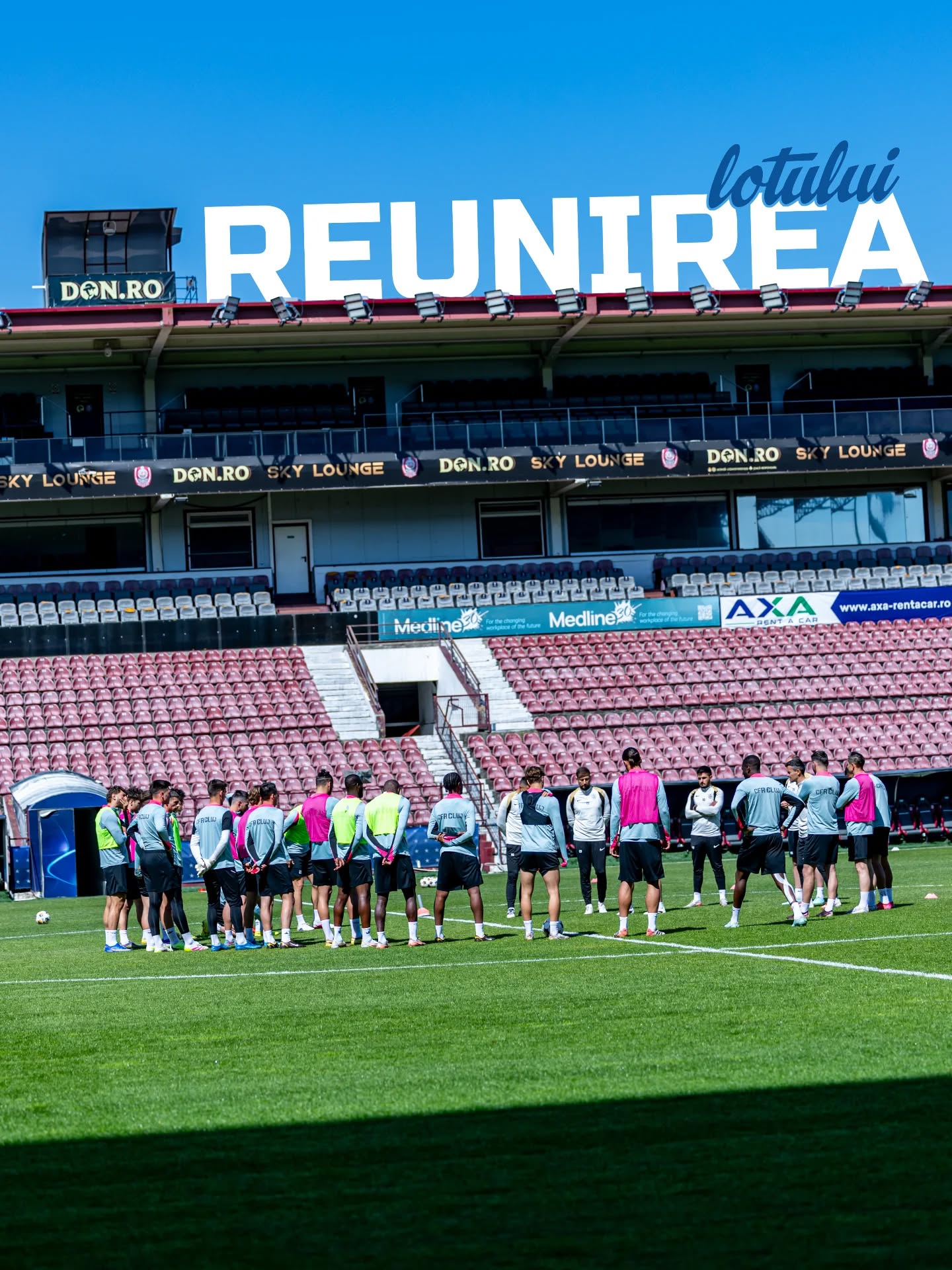 CFR Cluj se va reuni saptamana viitoare Se va desfasura un cantonament in Eslovenia