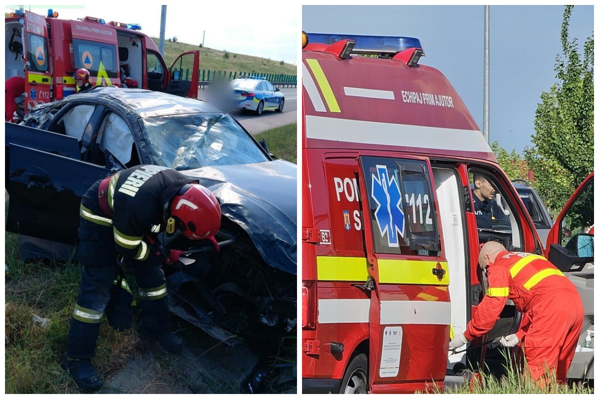 Cauza neasteptata a accidentului de la Cluj pe A3 nu viteza si nici o manevra gresita a soferului internat de urgenta