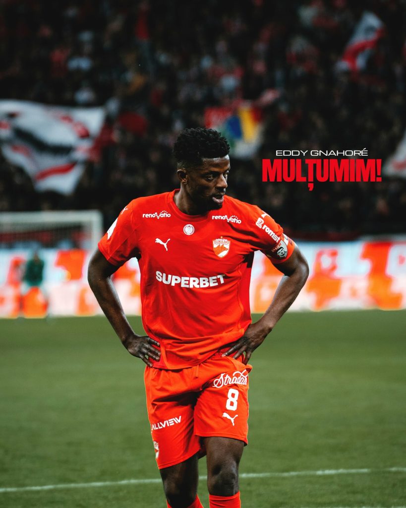 Eddy Gnahore isi incheie colaborarea cu Dinamo