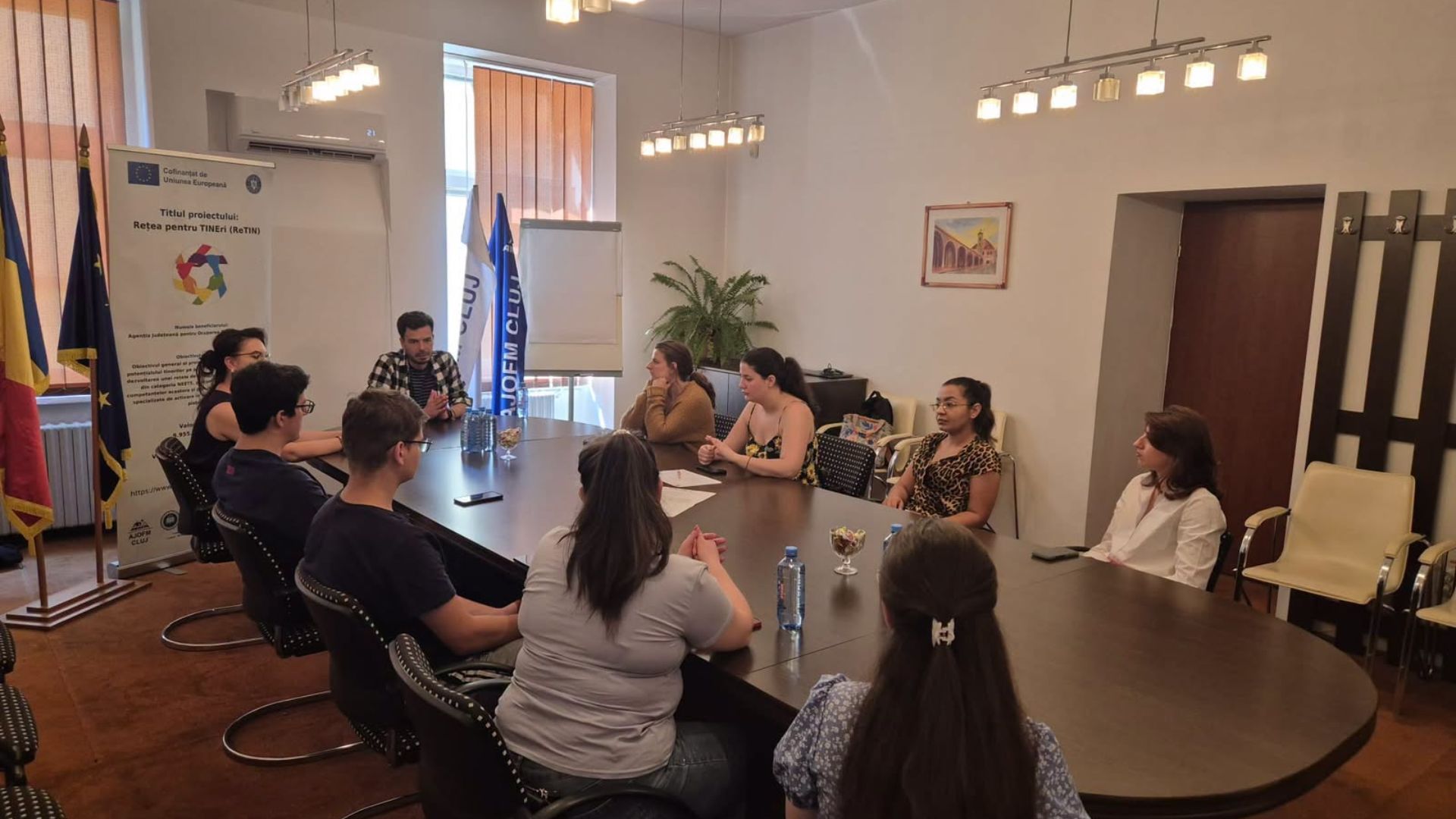 Initiativa importanta la Cluj Napoca Primaria si AJOFM lanseaza un program pentru pregatirea tinerilor in scopul integrarii pe piata muncii