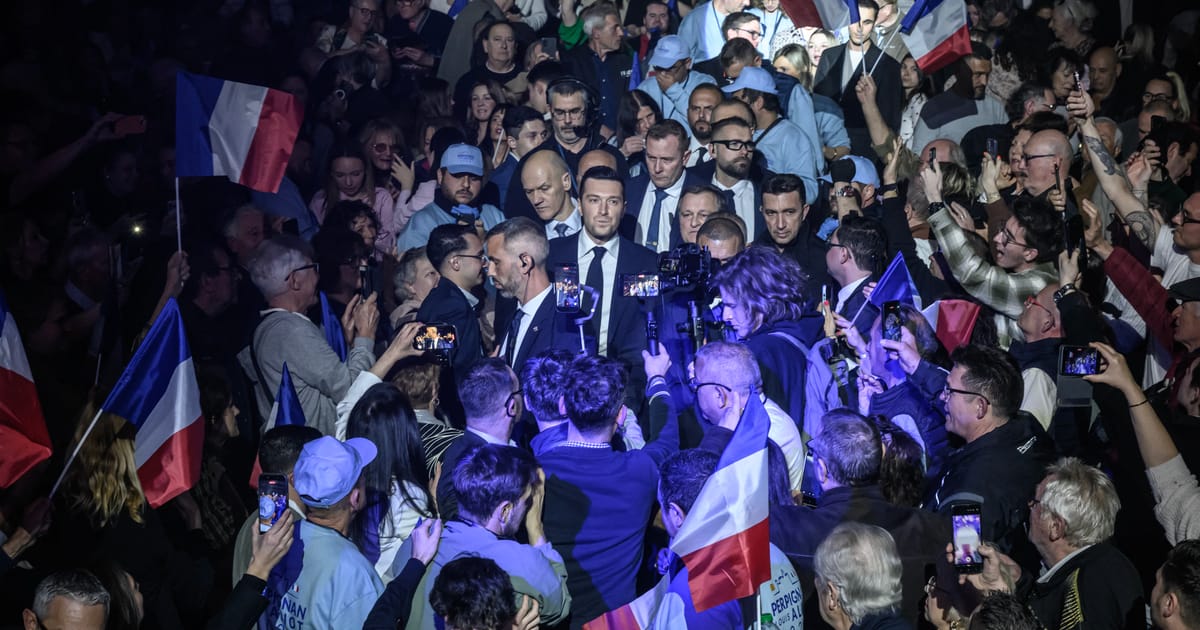 Jordan Bardella soseste în Europa 2 Jordan Bardella soseste in Europa