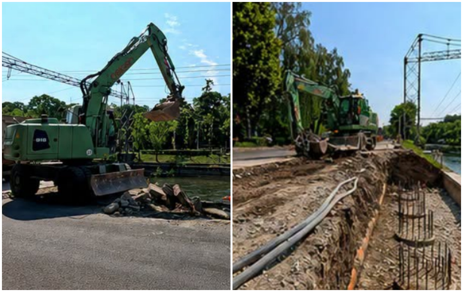 Podul Garibaldi prinde contur Lucrarile la podul provizoriu au atins 30 iar santierul principal va demara in toamna Anuntul Primariei Cluj Napoca