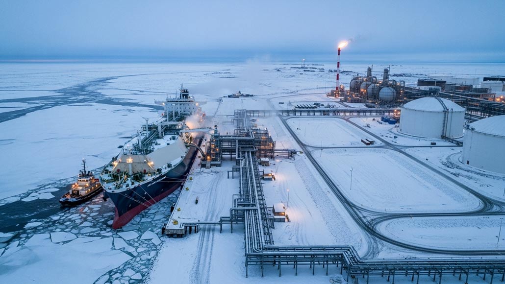 Putin a hotarat sa cumpere participatia Frantei in proiectul major Arctic LNG 2 de pe Peninsula Gidan