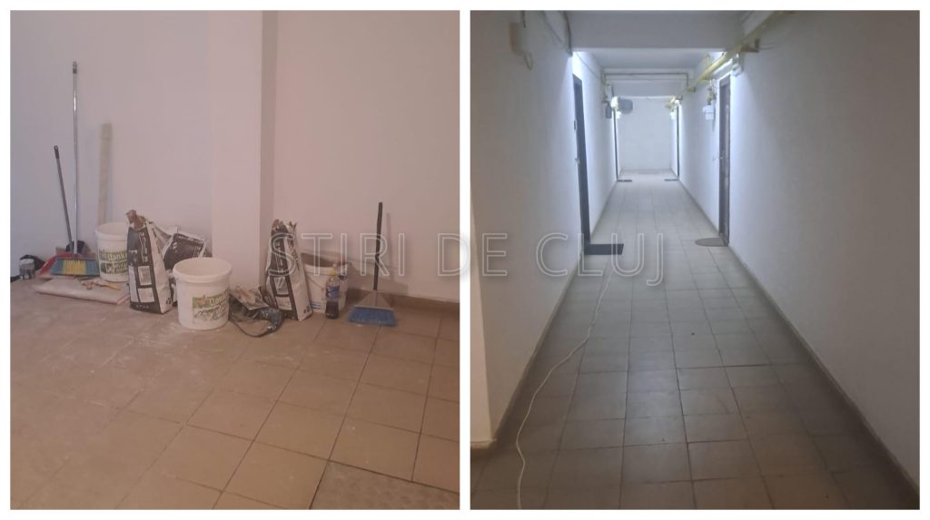 Soc intr un bloc din Floresti Locataris au trezit peste noapte cu un zid aparut intre scari
