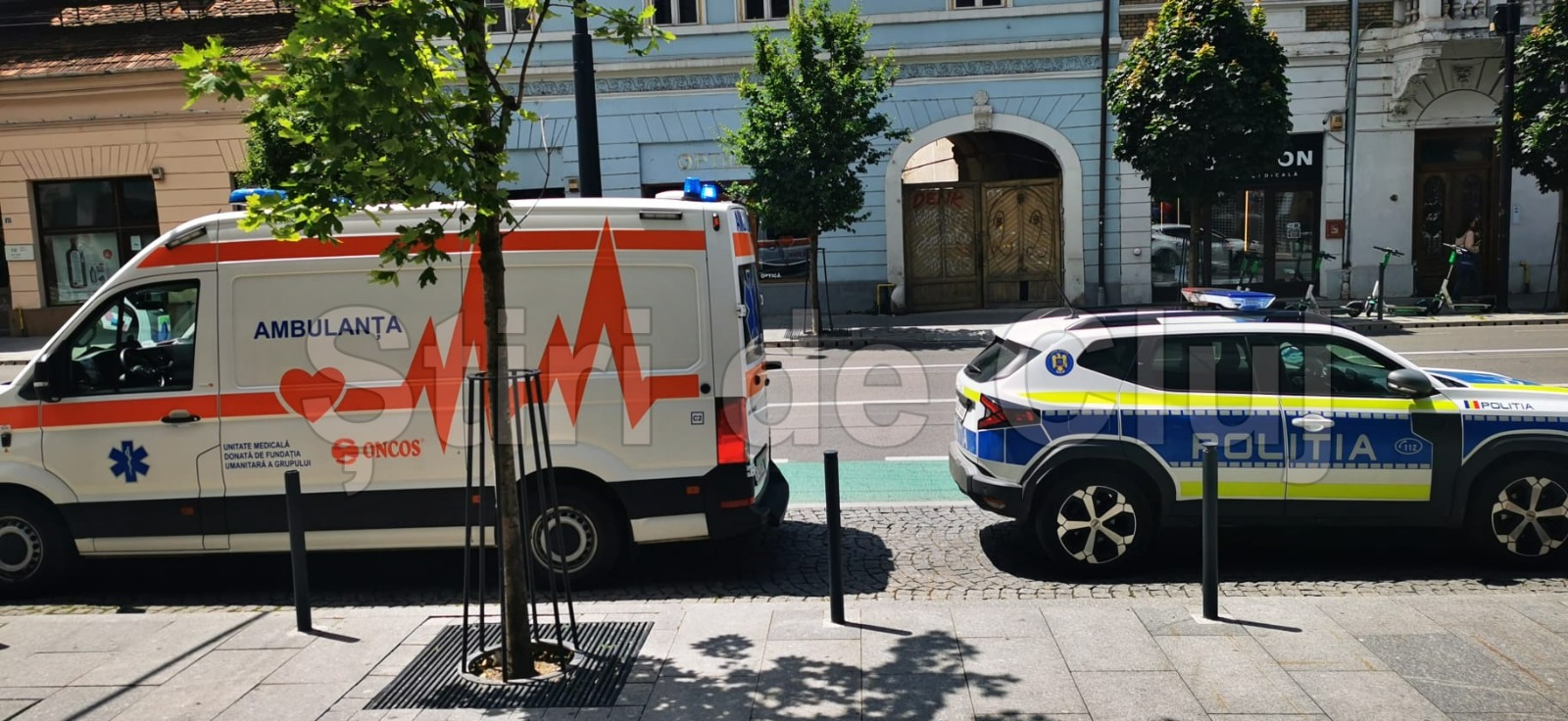 exclusiv video tragedie in centrul clujului o turista a fost gasita moarta pe strada regele ferdinand ecipajele de interventie au fost alertate de urgenta