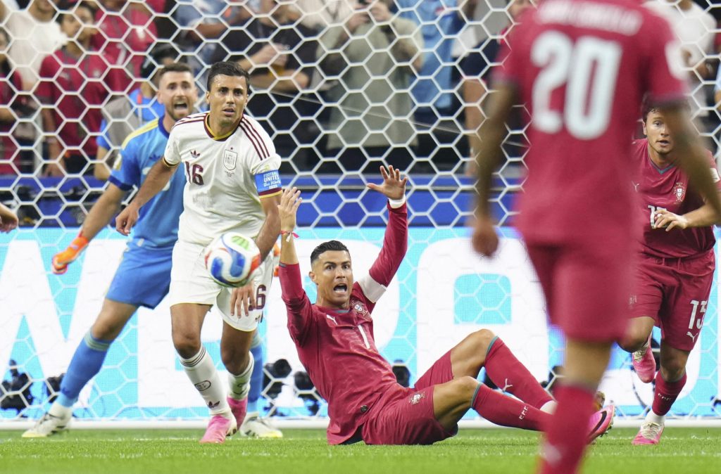Campionatul Mondial 2026: Spania a învins Portugalia cu 1-0 și s-a calificat în sferturi 2 Campionatul Mondial 2026 Spania a invins Portugalia cu 10 si s a calificat in sferturi