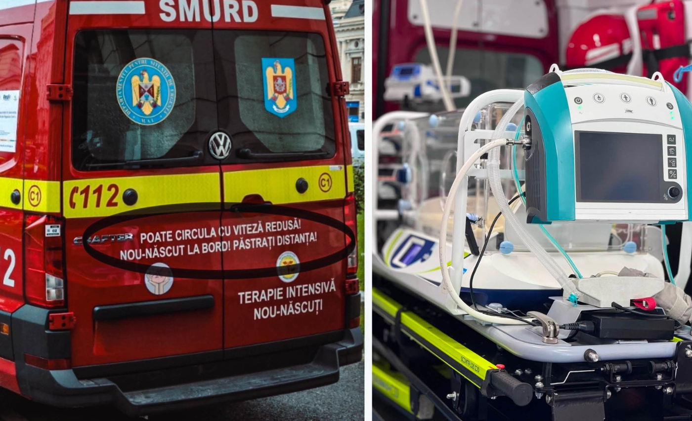 De ce o ambulanta cu sirena activata circula incet pe strazile din Cluj Adevarul din spatele acestei situatii i a lasat pe toti fara cuvinte