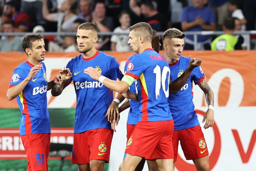 FK Auda - FCSB (4-1). FCSB este eliminată din UEFA Conference League cu un scor total de 7-3. 2 FK Auda FCSB 4 1 FCSB este eliminata din UEFA Conference League cu un scor total de 7 3