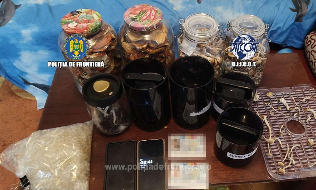 Fabrică de droguri descoperită într-o locuință din București: Trei persoane au cultivat ciuperci halucinogene. 2 Fabrica de droguri descoperita intr o locuinta din Bucuresti Trei persoane au cultivat ciuperci halucinogene