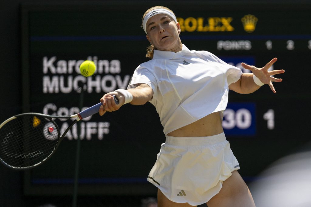 Karolina Muchova in prima finala de la Wimbledon dupa o confruntare dramatica cu Coco Gauff Cehia va avea cu siguranta o campioana