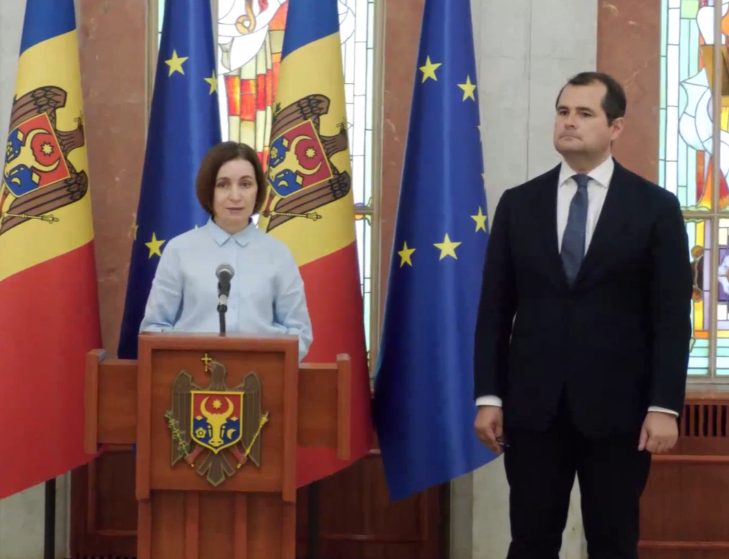 Maia Sandu l a desemnat pe Vasile Tofan in functia de premier al Republicii Moldova Tofan Avem mult de facut