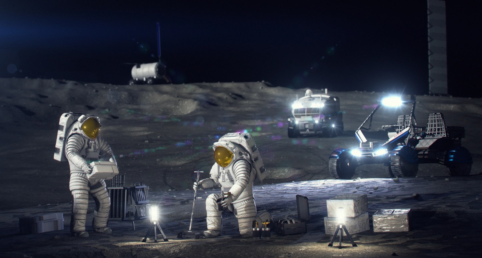 NASA accelerează proiectele pentru realizarea unei baze permanente pe Lună, cu investiții ce depășesc 30 de miliarde de dolari. 2 NASA acelereaza proiectele pentru realizarea unei baze permanente pe Luna cu investitii ce depasesc 30 de miliarde de dolari