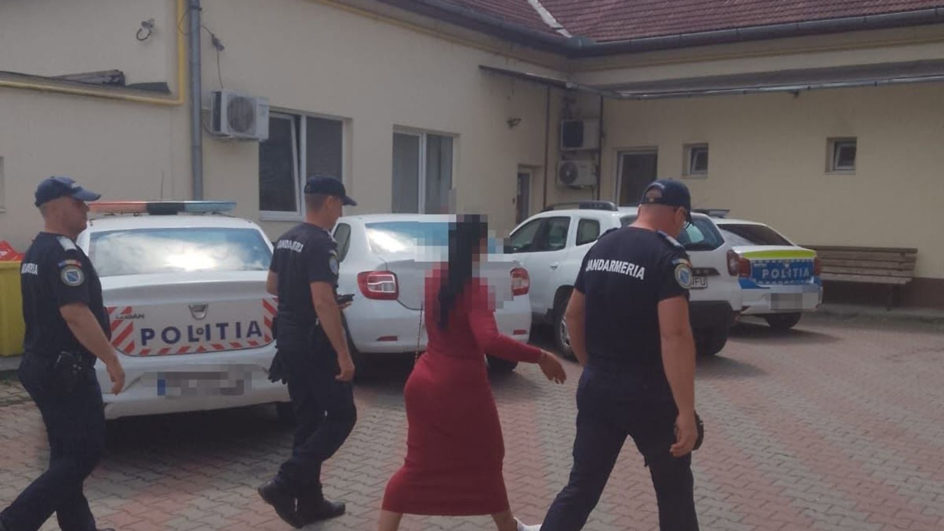 O femeie cautata la nivel international a fost gasita in timpul unui conflict in Piata Oser din Cluj Napoca Interventia jandarmilor a avut loc