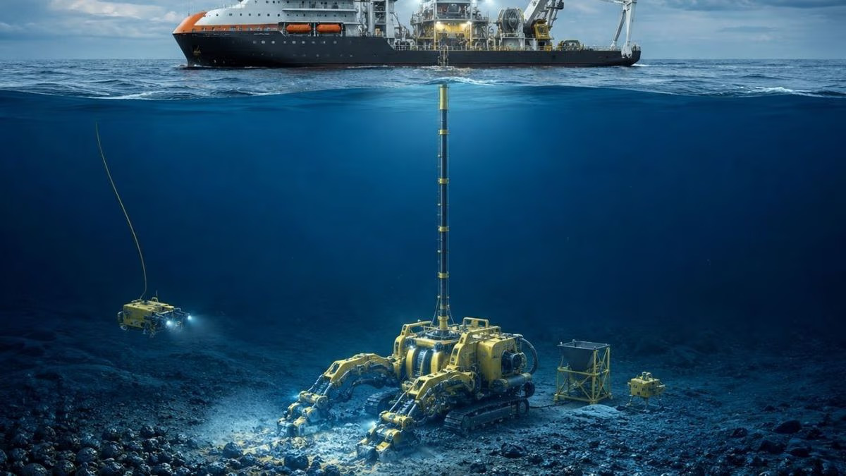 SUA desfășoară o licitație istorică pentru exploatarea mineralelor din adâncurile oceanelor / Planul lui Trump generează controverse internaționale. 4 SUA deschide o licitatie istorica pentru exploatarea mineralelor din adancurile oceanelor Planul lui Trump genereaza controverse internationale