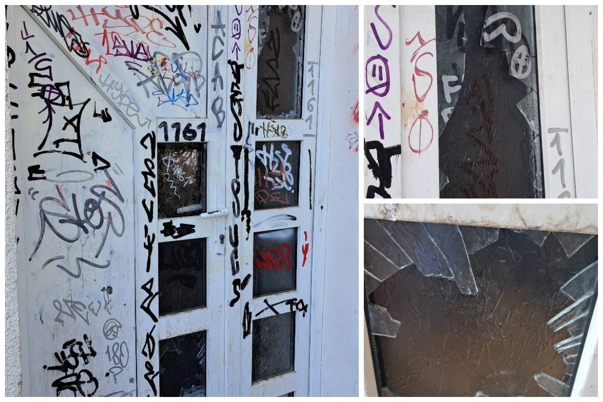 Vandalism la Cluj Un loc de joaca pentru copii a fost devastat Asta am gasit geamuri spart gunoaie Daca se comporta asfel exista motive de ingrijorare