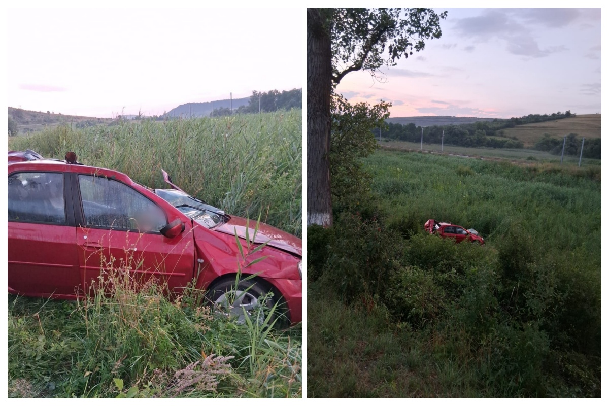 Accident grav în Cluj: Un șofer a ajuns inexplicabil cu mașina în mijlocul unui câmp și a rămas încarcerat. 2 accident grav in cluj un sofer a ajuns inexplicabil cu masina in mijlocul unui camp si a ramas incarcerat