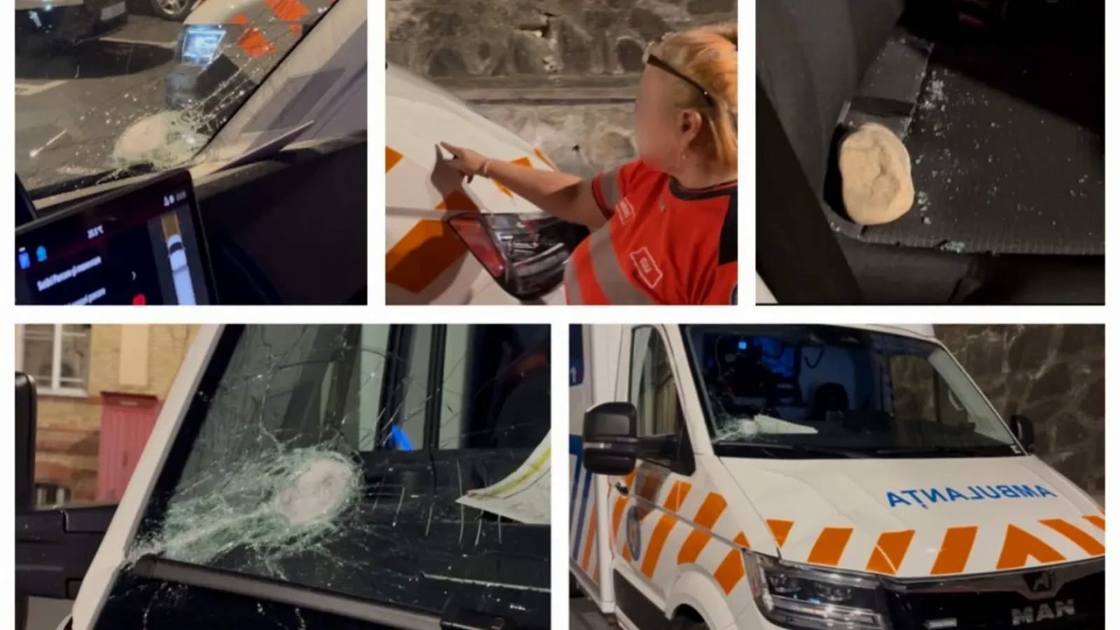 Ambulanță agresată cu topoare, pietre și bâta la Cluj. Motivul? Pe TikTok s-a răspândit zvonul că fură copii. Șoferul a fost rănit grav și a fost operat de medici. 2 Ambulanta agresata cu topoare pietre si bata la Cluj Motivul Pe TikTok s a raspandit zvonul ca fura copii Soferul a fost ranit grav si a fost operat de medici