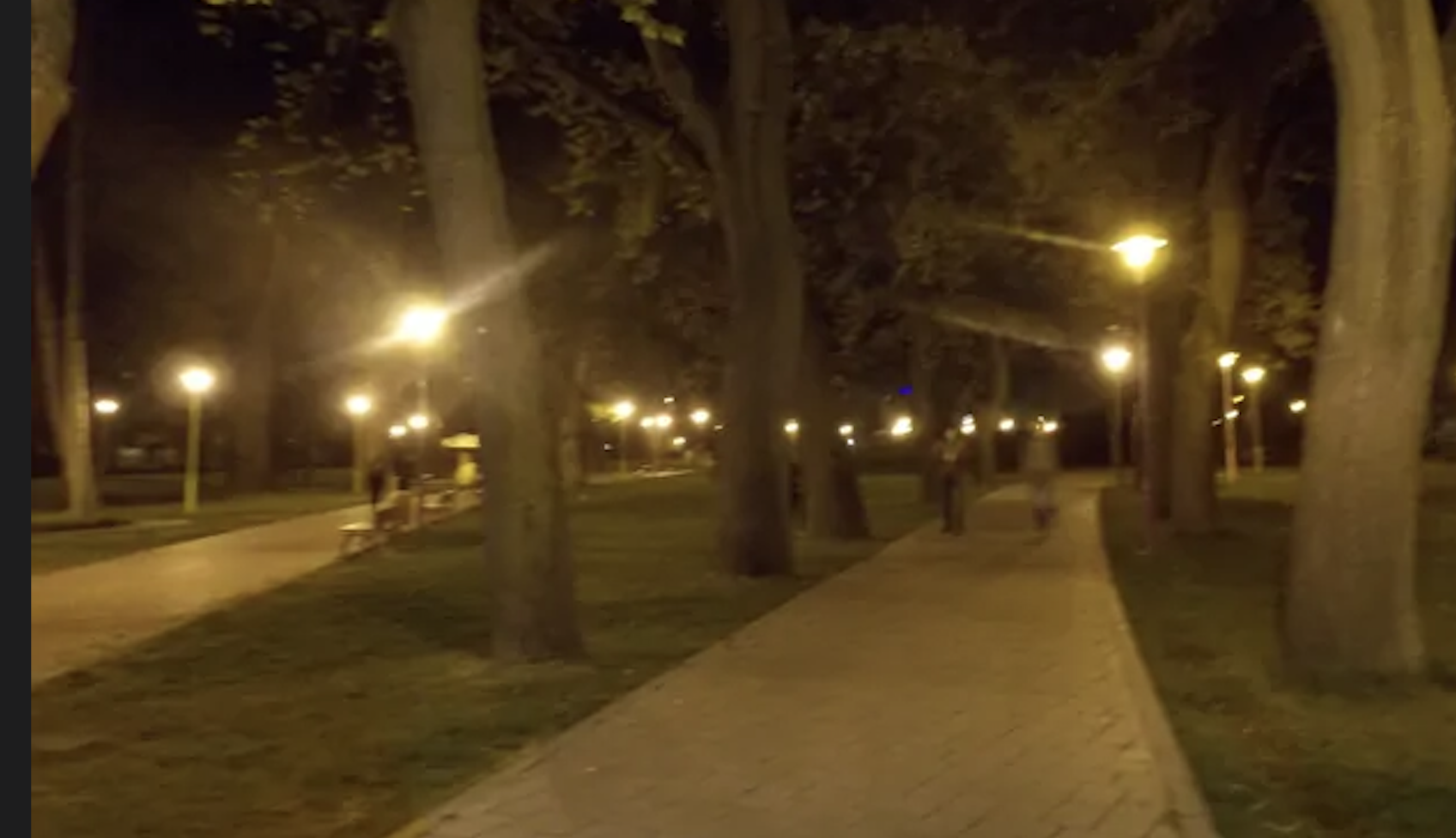 Cosmarul de pe strada Dunarii din Cluj Napoca parc plin de cioburi banca unsa cu ulei si tineri care se aduna beau si tipap in fiecare seara Vecinii cer interventia politiei