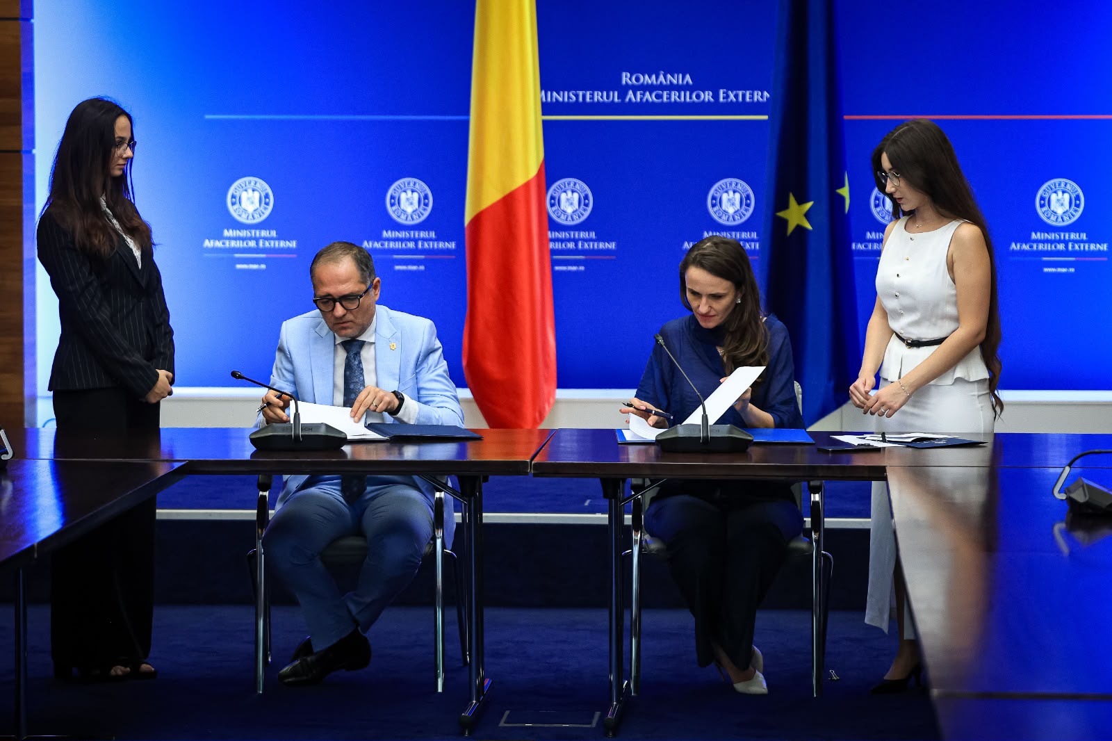 MAE si ANS au semnate un protocol pentru sprijinirea sportivilor romani in competitiile internationale