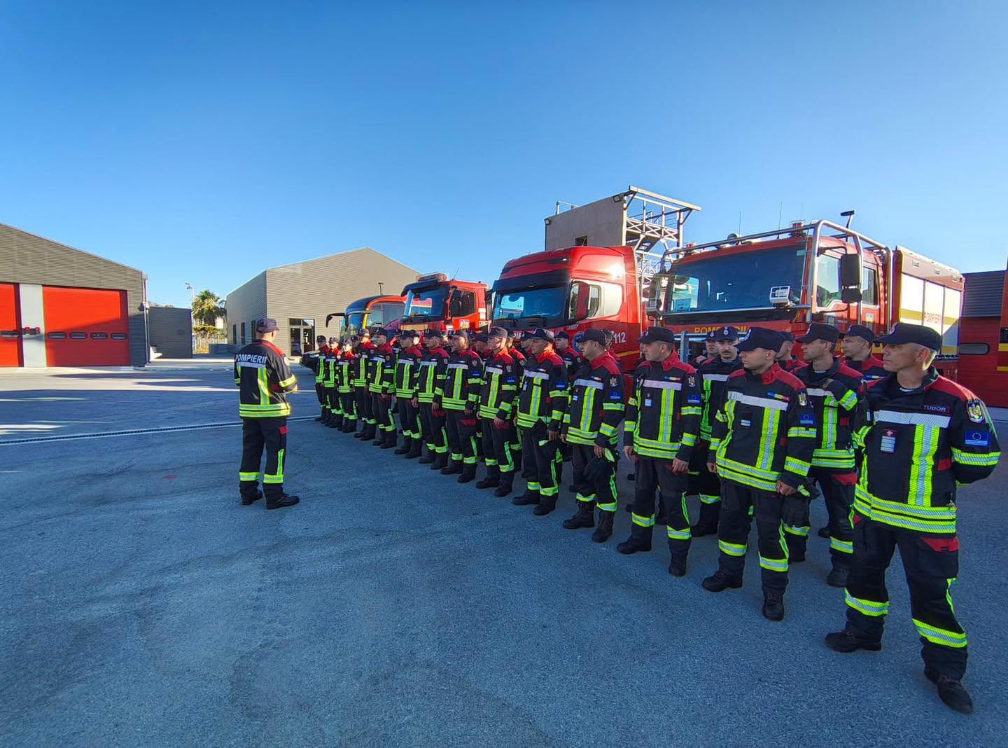 Pompierii romani in alerta maxima in Grecia Riscul de incendii a atins coeficientul 5