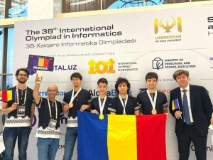 Romania scrie istorie la Olimpiada Internationala de Informatic Patru elevi au castigat medalii in Uzbekistan iar tara noastra se mentine pe locul 2 la nivel mondial