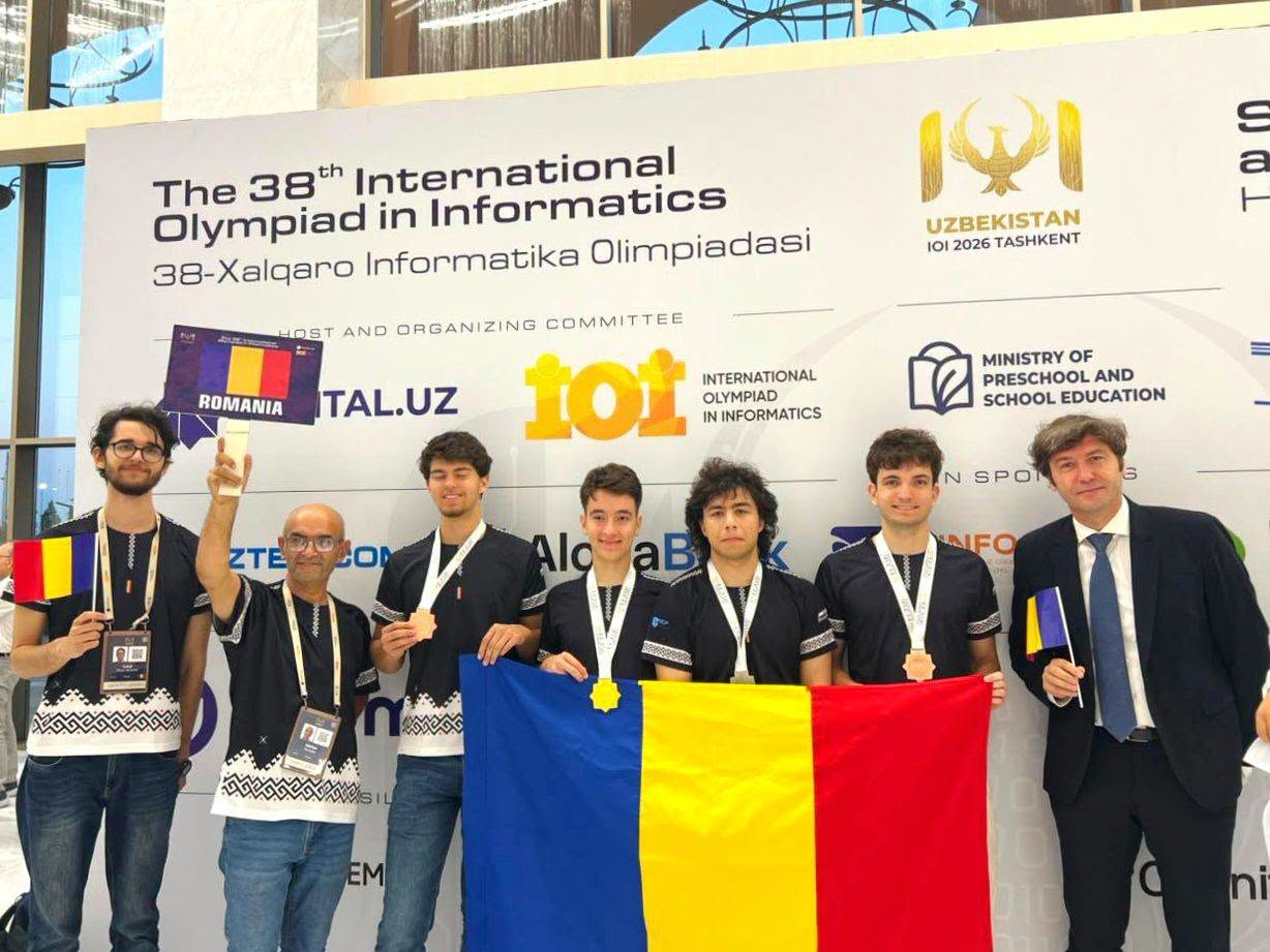 Romania scrie istorie la Olimpiada Internationala de Informatic Patru elevi au castigat medalii in Uzbekistan iar tara noastra se mentine pe locul 2 la nivel mondial