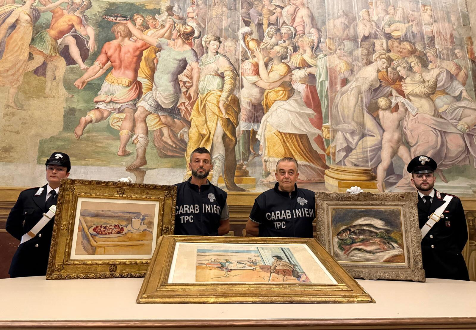 Tablouri de Renoir Cezanne si Matisse furate dintr un muzeu din Italia au fost returnate