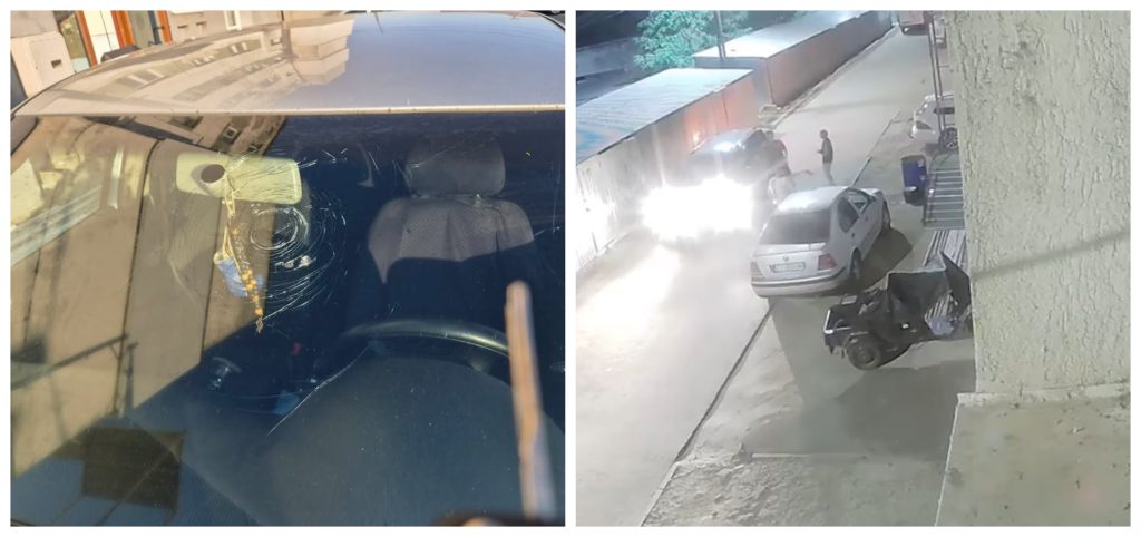 VIDEO. A distrus mașina familiei în miezul nopții! Un tânăr din Cluj s-a răzbunat pe tatăl vitreg. Riscă mulți ani de închisoare. 2 VIDEO A distrus masina familiei in miezul noptii Un tanar din Cluj s a razbunat pe tatal vitreg Risca multi ani de inchisoare
