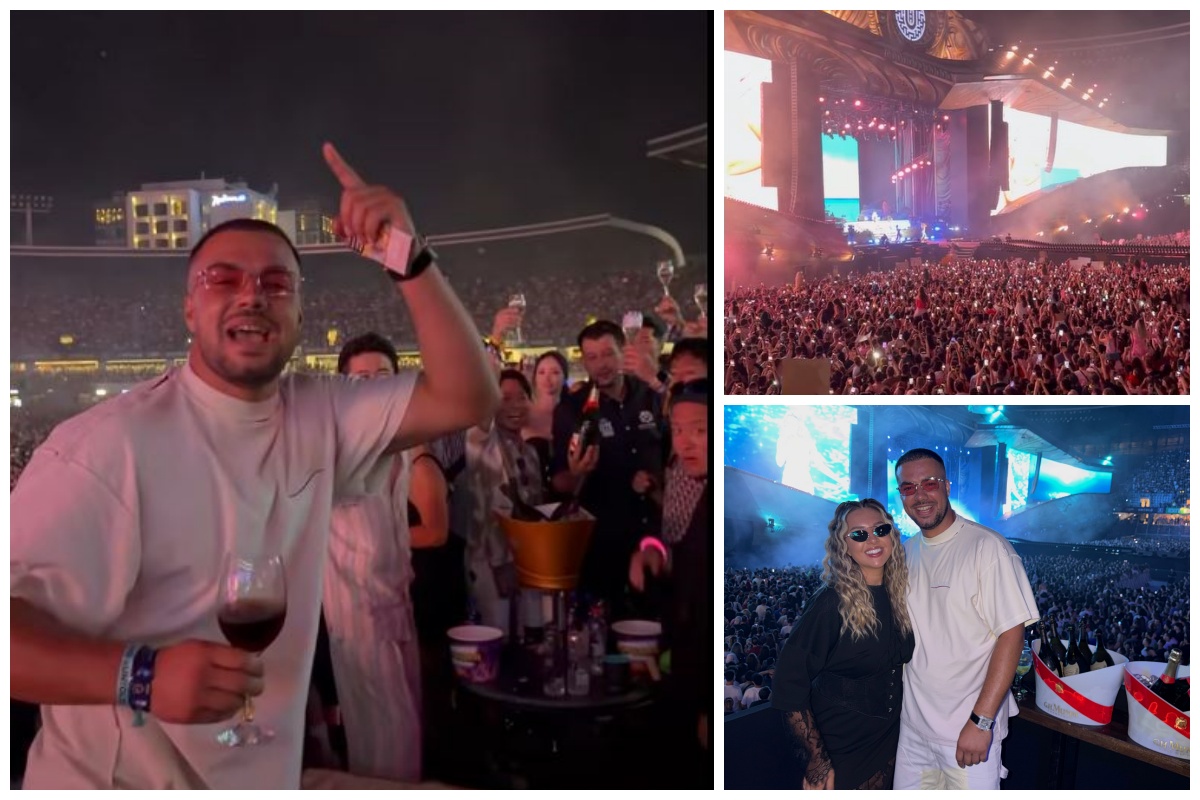 VIDEO Culia Sterp a petrecut la Untold Cum se desfasoara festivalul in zona VIP Zara Larsson sampanie rece si fratii din China