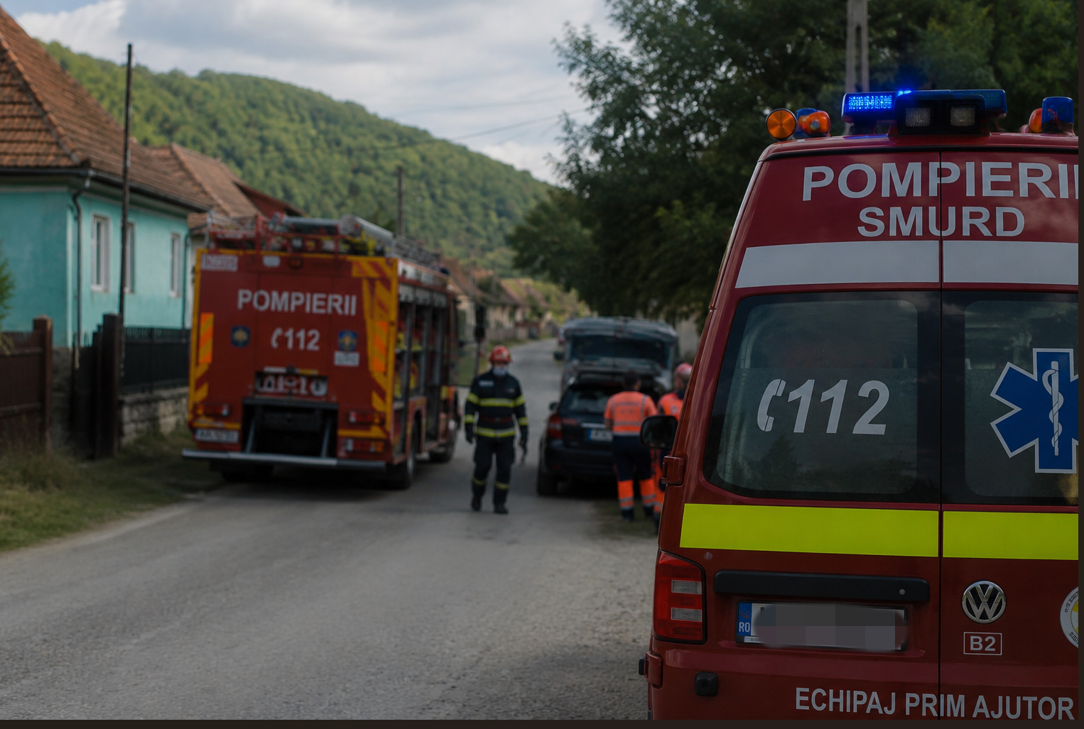 momente tragice intr o localitate din cluj o persoana ameninta ca se sinucide salvatorii solicitati de urgenta